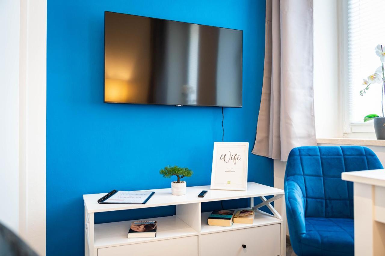 Apartmento Blue Magdeburg - Zentral - Wifi - Netflix Eksteriør billede
